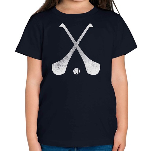 Hurling distressed print - hurling,